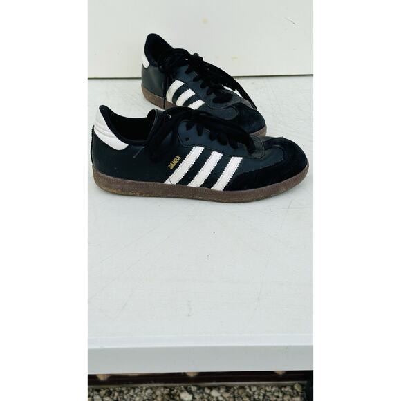 Youth Adidas Samba Classic Size 5.5 038516 Brown Bottoms EUC Soccer OG Color - Picture 3 of 10